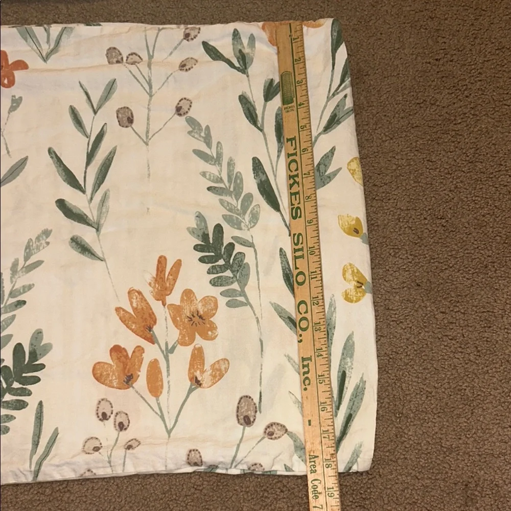 BEDDING COLLECTION Floral & Greenery Patterned Pillow Shams 2 pieces cotton